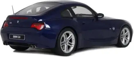 Model Mașină BMW Z4 M Coupé Interlagos Albastru Metalizat 2006 Scara 1:18 Otto Models Ot499