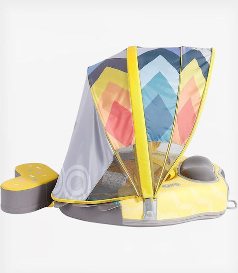 Mambobaby Infant Swim Float 3-24 Months Canopy 5-Point Harness