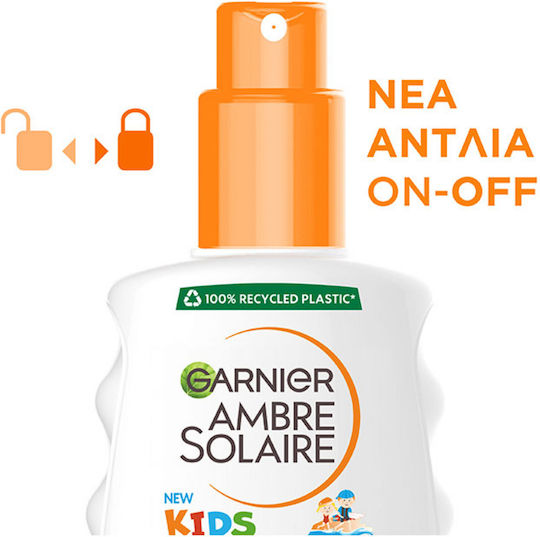 Garnier Ambre Solaire Sensitive Advanced SPF50+ Waterproof Kids Sunscreen Spray for Face & Body 200ml