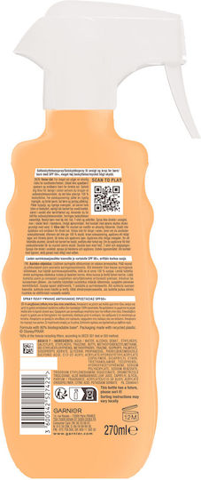 Garnier Ambre Solaire Kids Sun Protection Nemo Waterproof Kids Sunscreen Spray SPF50 270ml