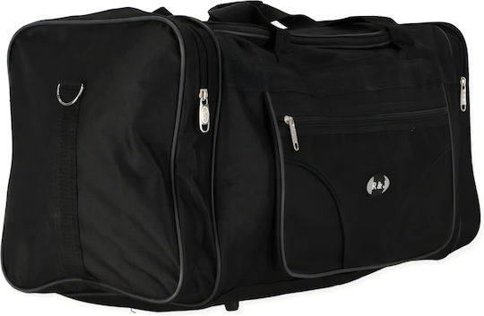 R&J Sak Voyage Black Fabric L60xW25xH30cm