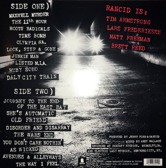 Rancid Out Come Wolves Vinyl