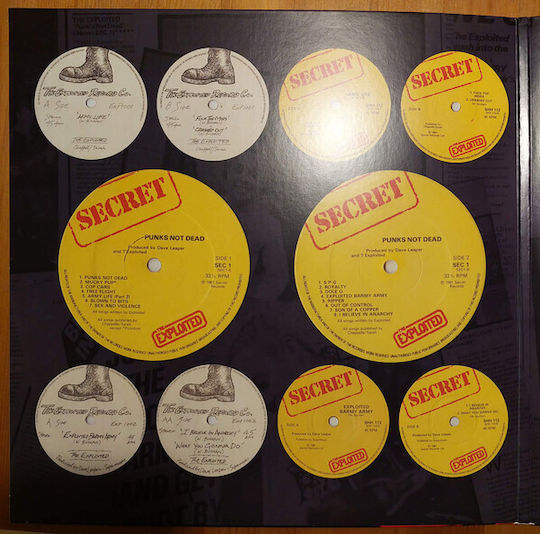 Exploited Punks Not Dead Vinyl