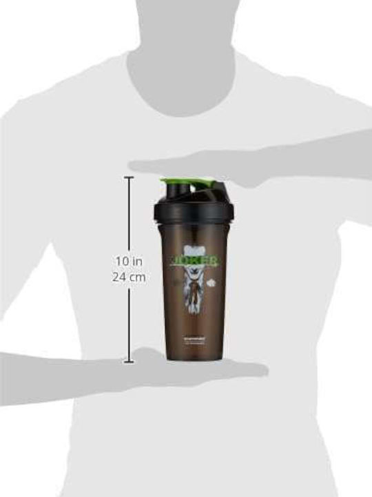 SmartShake Joker Shaker Proteine 800ml Plastic Negru