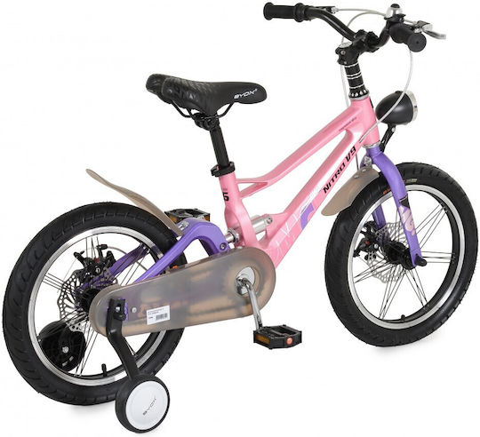 Byox 16" Παιδικό Ποδήλατo BMX Ροζ
