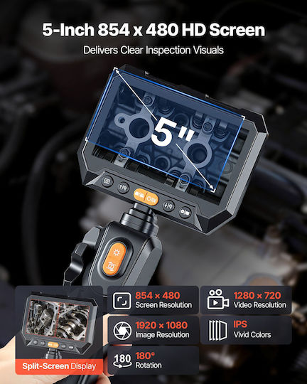 Vevor Endoscope Camera with 1.5m Cable