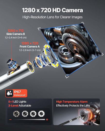 Vevor Endoscope Camera with 1.5m Cable