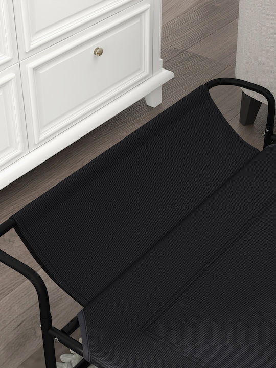Pawhut Elevated Dog Bed Black 106x81cm