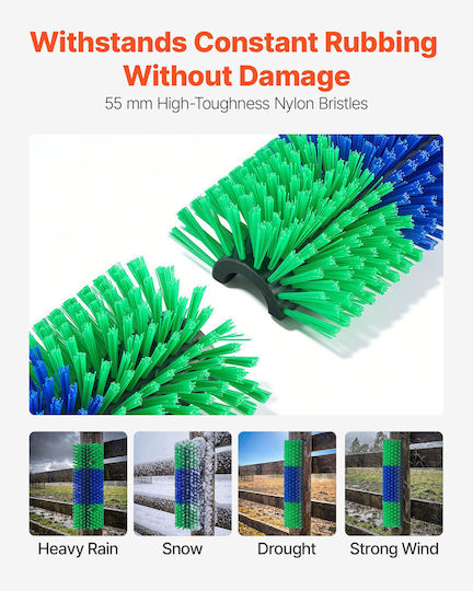 Vevor Scraping Brush 43x19x19cm 2 Pieces