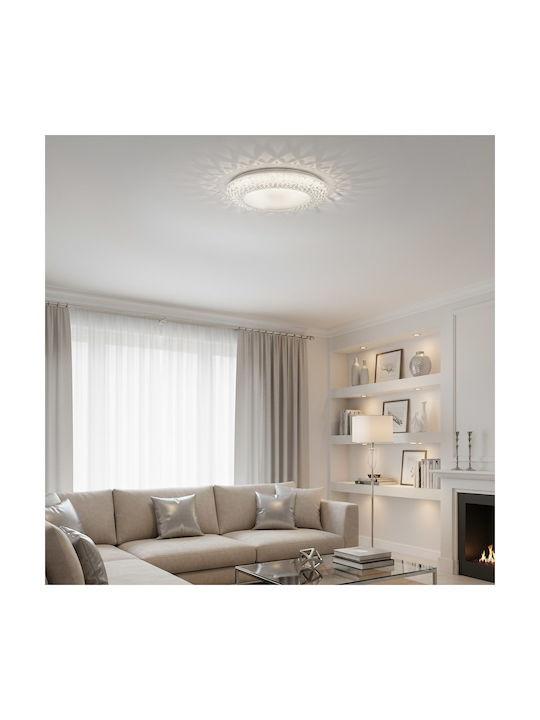 Eko Light White Mount Ceiling Light With Integrated LED