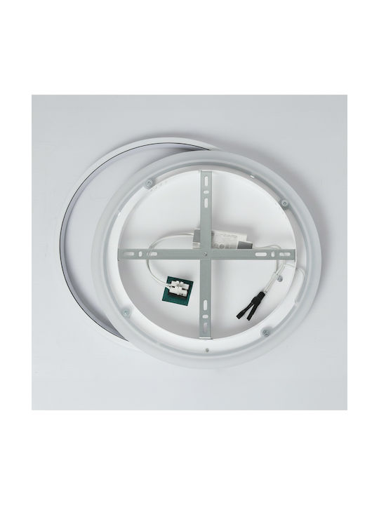 Eko Light Mount Ceiling Light 45cm White With Integrated LED