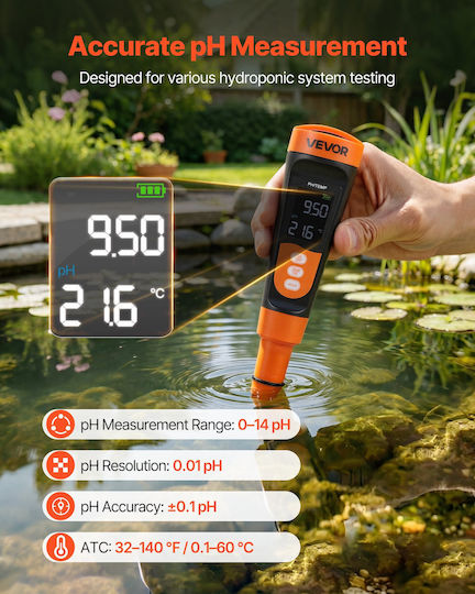 Vevor PH Meter PHJSYSXZKPHBZ4CJT001V9