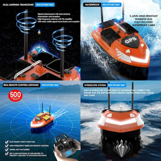 Flytec V802 Pro Σκαφάκι Ψαρέματος