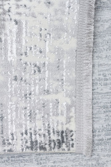 SteweHome Rutschfester Flur Teppich Grau 80x150cm