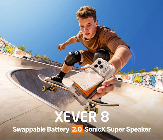 RugOne Xever 8 (8/128GB) Robustes Smartphone Schwarz