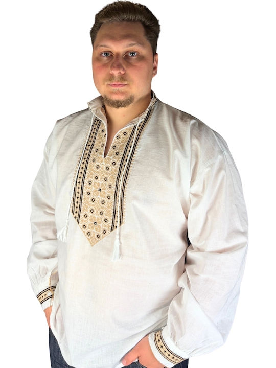 Bluza Alb/Bej