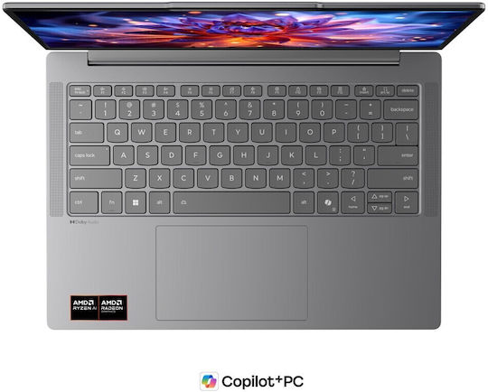 Lenovo IdeaPad Slim 5 14AGP11 14" OLED FHD+ Touchscreen 120Hz (Ryzen AI 400 Series-7 445/32GB/1TB SSD/W11 Home) Luna Grey (GR Keyboard)