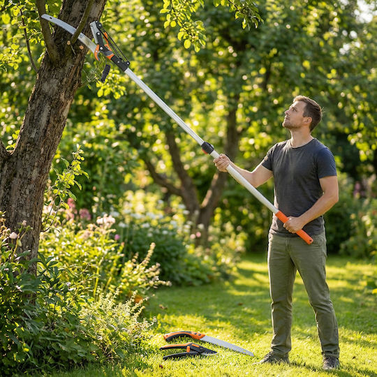 Outsunny 84H-761V00OG Telescopic Pole Saw