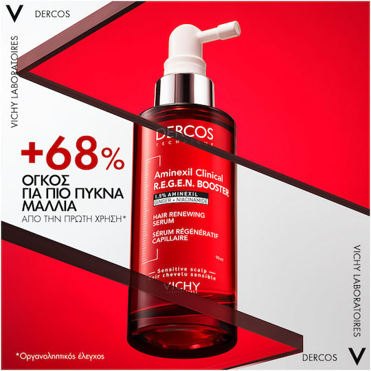 Vichy Dercos Leave In Serum Μαλλιών κατά της Τριχόπτωσης 90ml