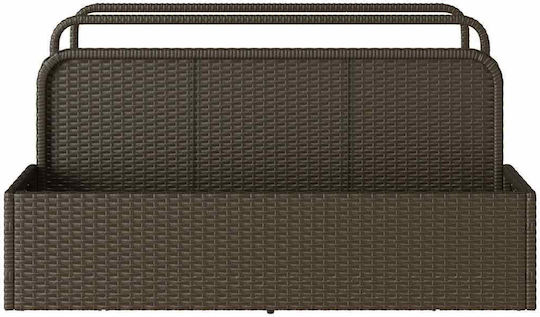 vidaXL Pool Accessories 110x100x57 cm Brown