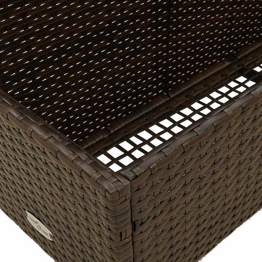 vidaXL Pool Accessories 110x100x57 cm Brown