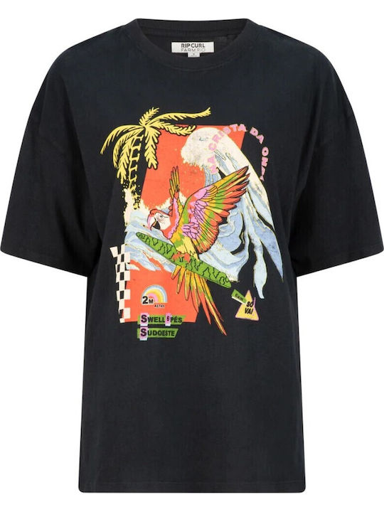 Γυναικείο T-shirt Μαυρο