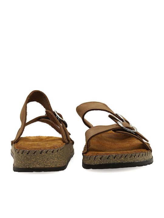 Anatomisch Damen Sandalen Pantoffeln Dilos Braun