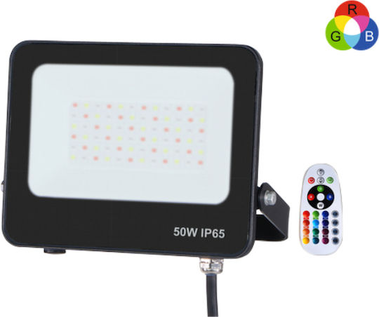 Eurolamp Waterproof LED Flood Light 50W RGBW IP66