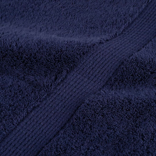 vidaXL Set Of 10 Hotel Hand Towels 50x30cm Blue