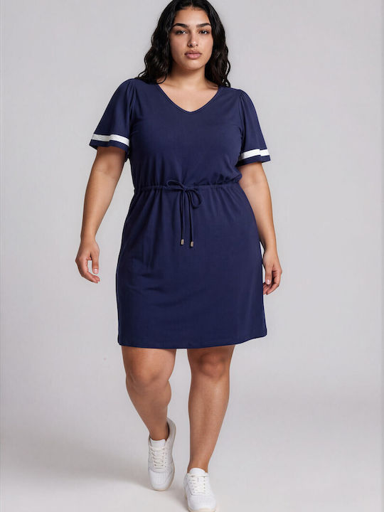 Summer Mini Dress Blue