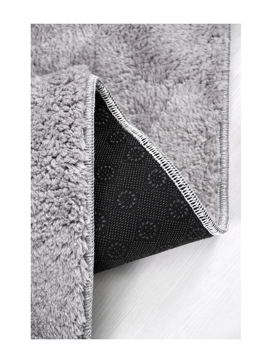 SteweHome Rutschfestes Set Badematten STE-029920-V66460 Graue 60x100cm 2 Stück