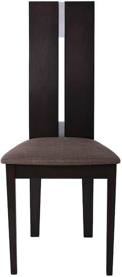 Dining Room Chairs Mileno 46x47x103cm 2 Pieces Burn Beech Dining Room Chairs Mileno 46x47x103cm 2 Pieces Burn Beech