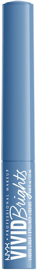 NYX Professional Makeup Vivid Brights Liquid Eye Liner 05 Cobalt Crush 2ml