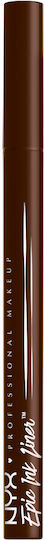 NYX Professional Makeup Epic Ink Waterproof & Long Stay Pen Eye Liner 04 Milk Chocolate 1ml