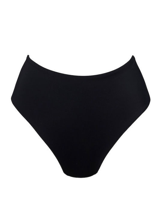 Bikini Slip High Waist Black