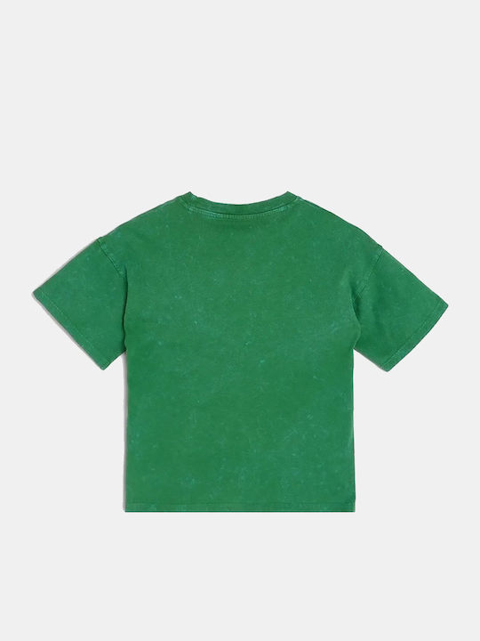 Guess Kinderoberteile T-Shirt Grün