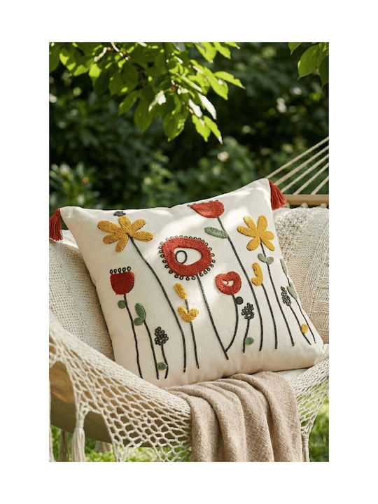 SteweHome Decorative Pillow Case Beige 42x42cm