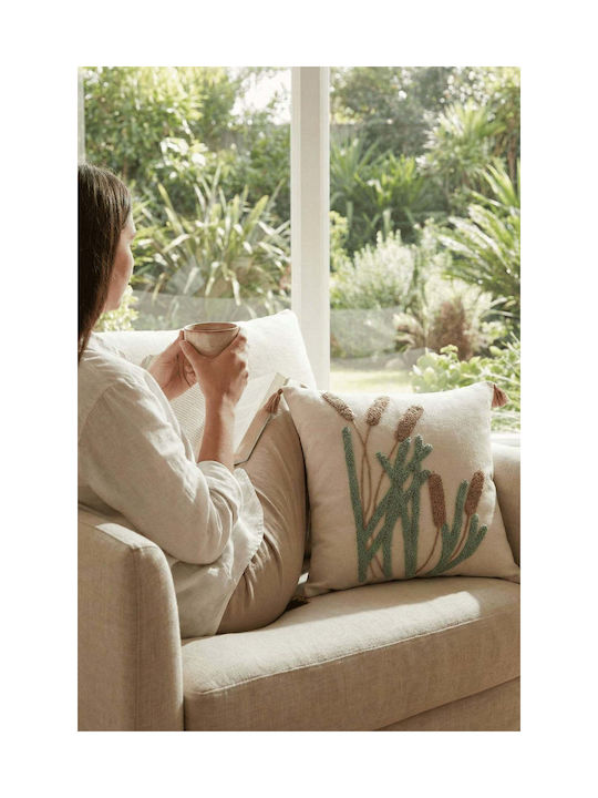 SteweHome Decorative Pillow Case Beige 42x42cm