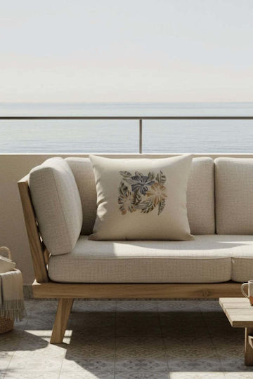 SteweHome Μαξιλαροθήκη Μπεζ 42x42εκ.