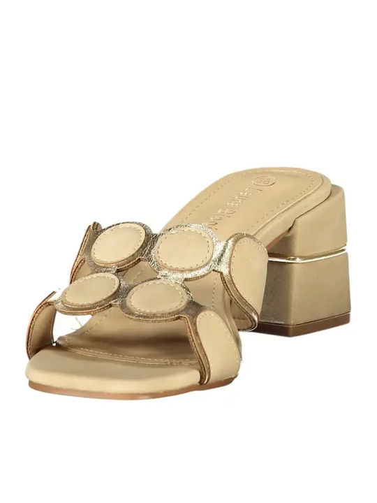 Damen Sandalen Beige
