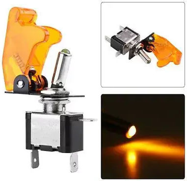 Comutator De Înlocuire Pentru Mașină – Comutator Rocker Pornit Oprit 12v 20a Albastru