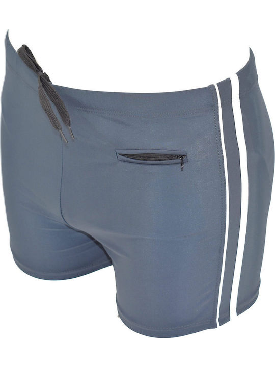 Herren-Bademode Boxer K.dn15499 Grau