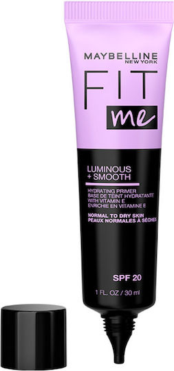 Maybelline Fit Me Face Primer Cream 20SPF Luminous and Smooth 30ml