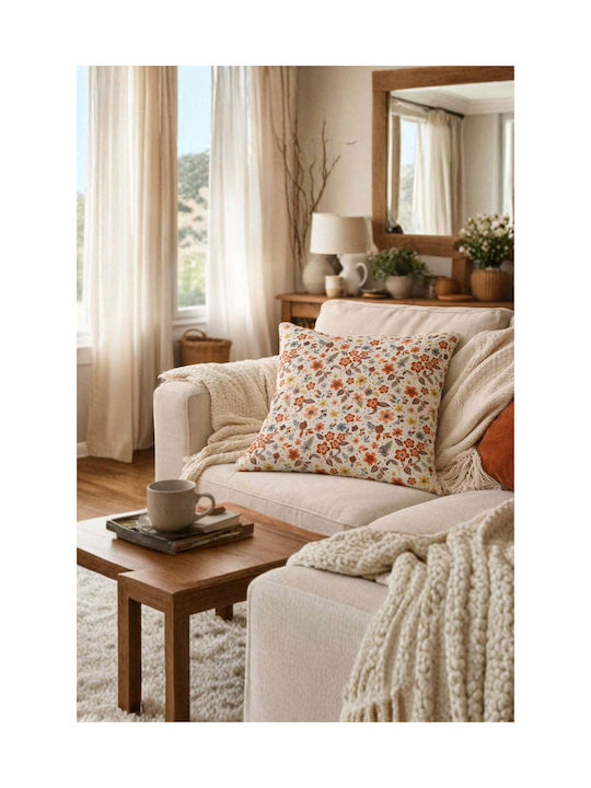 SteweHome Διακοσμητική Μαξιλαροθήκη Πολύχρωμο 42x42εκ.