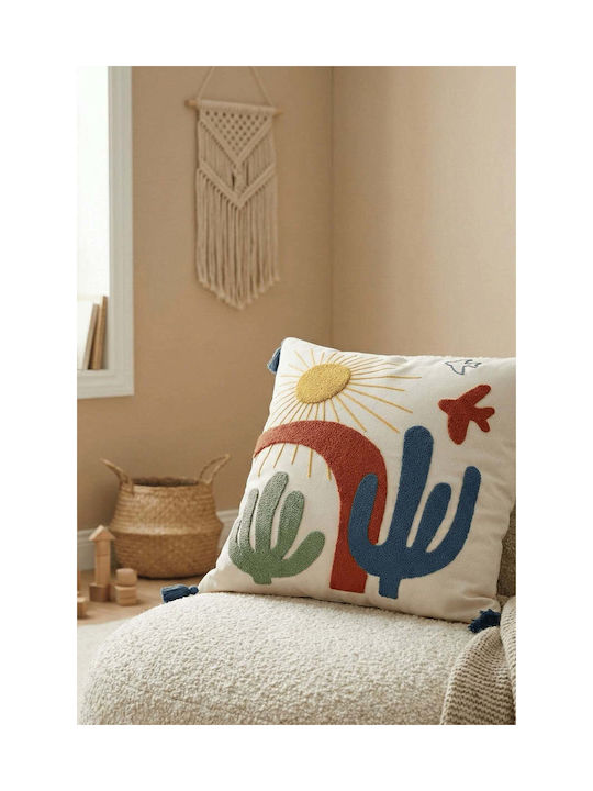 SteweHome Decorative Pillow Case Beige 42x42cm