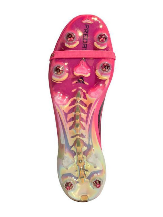 adidas Predator Elite Football Shoes with Cleats SG Pink