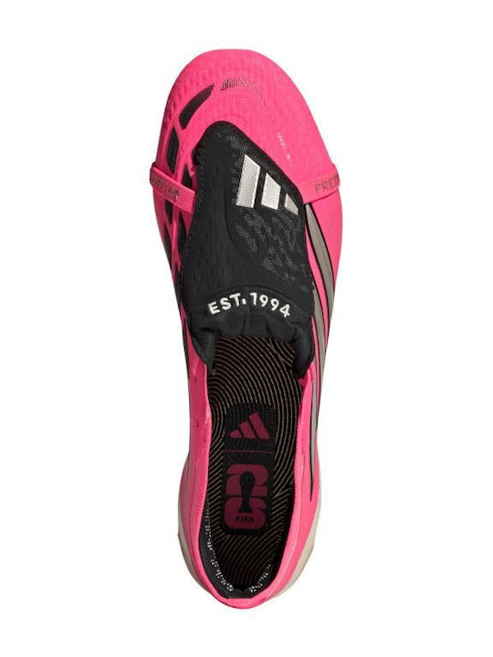 adidas Predator Elite Football Shoes with Cleats SG Pink