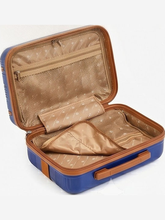 Unbreakable Travel Toiletry Bag Bartuggi 724-209.bc Blue Polypropylene Hard Beauty Case Suitcase Strap Blue