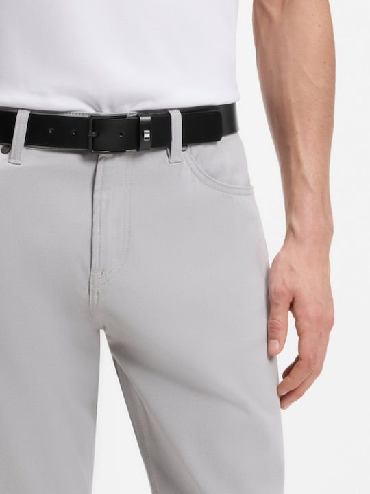 Men's Leather Belt Black