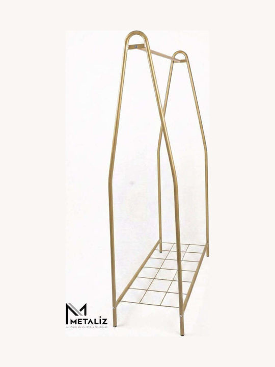 SteweHome Kremastră De Podea Din Metal Bej 98x135cm